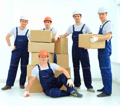 Movers Twickenham team preparing items safely with protective packing
