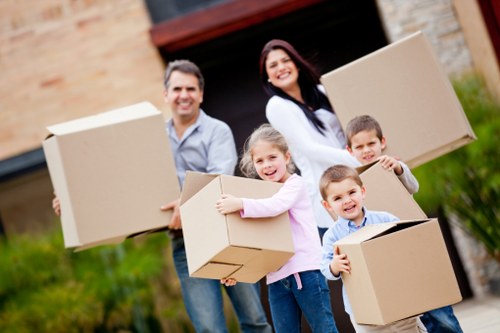Office relocation service with desks and equipment in Twickenham